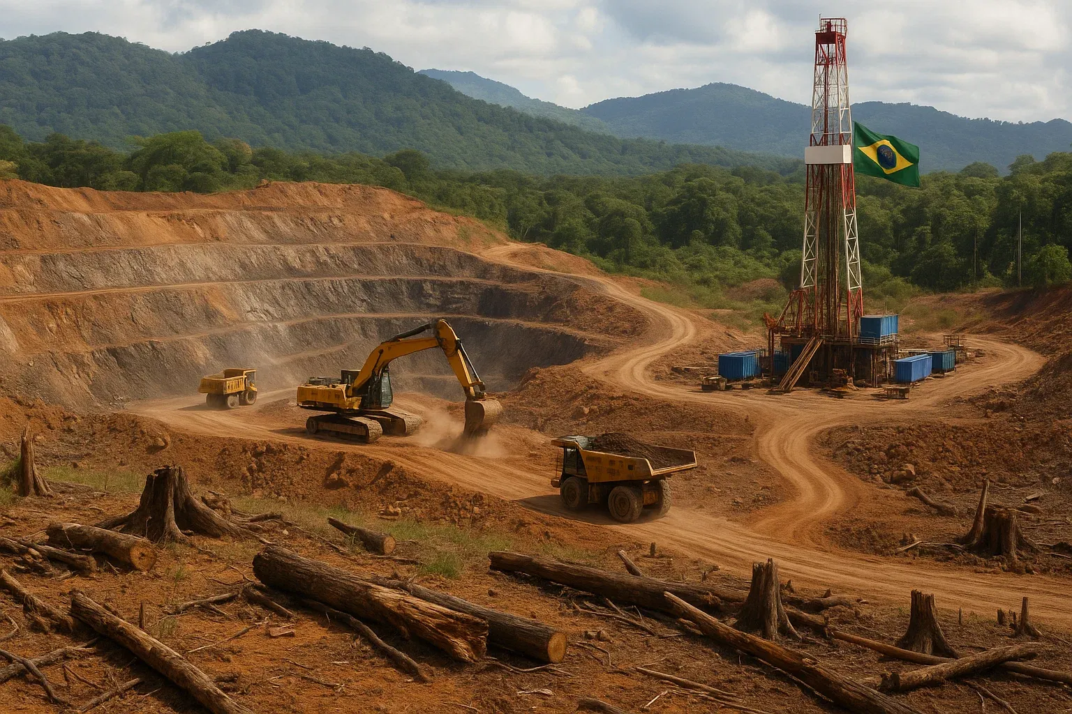 recursos minerais no Brasil