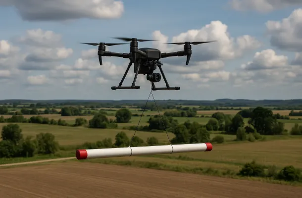 Magnetometria Aérea Com Drone: entenda o que é
