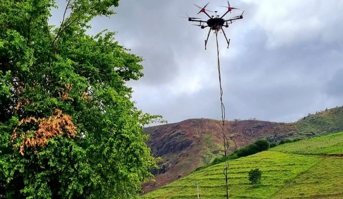 Magnetometria Aérea com Drone