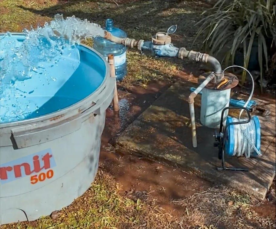 TESTE DE VAZÃO/BOMBEAMENTO