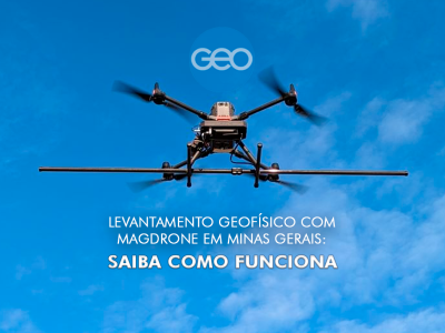 Como funciona o levantamento geofísico com MagDrone em Minas Gerais?