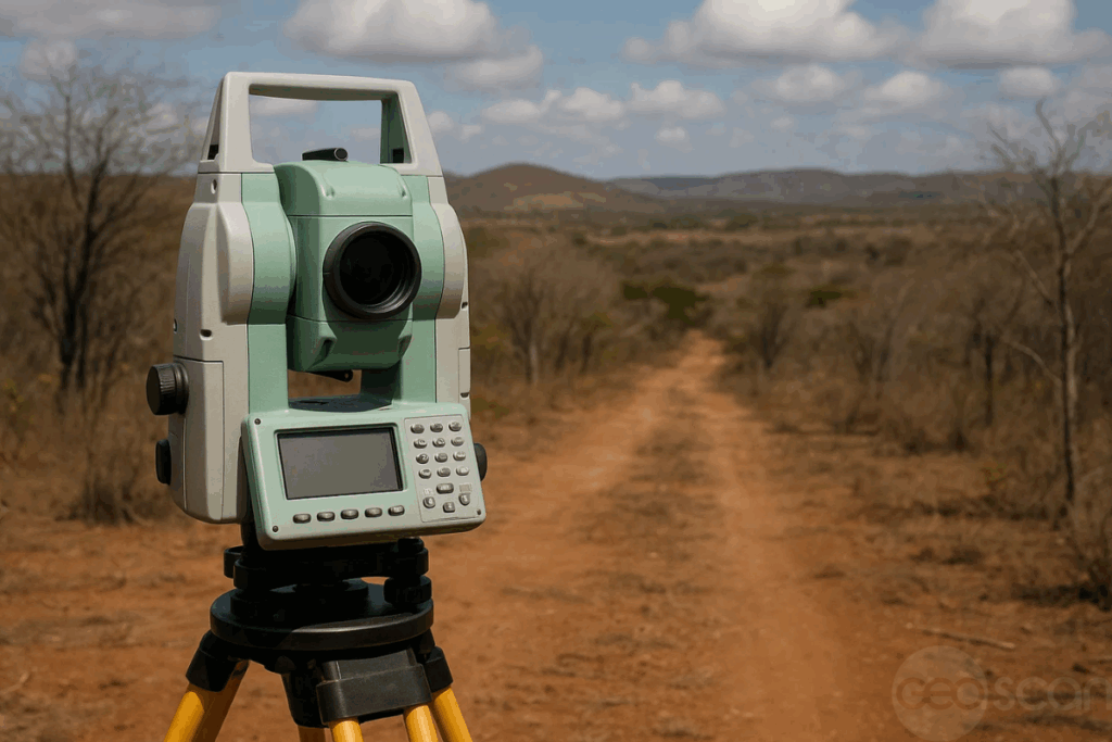 Imagem fictícia gerada por AI para representar a topografia com alta precisão no Ceará